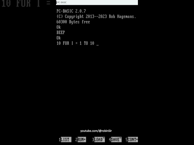 Playing Beep Sound in BASIC