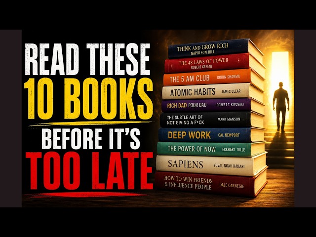 Read These 10 Books Before It's Too Late #Life-Changing Books #booklovers #booktok