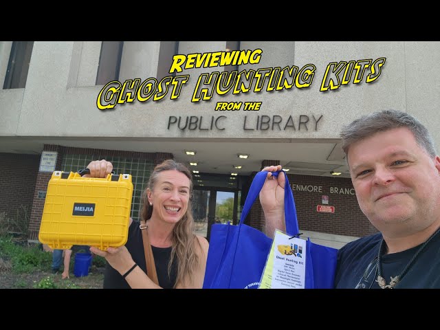 Reviewing Ghost Hunting Kits from the Public Library with Melanie Trecek-King.