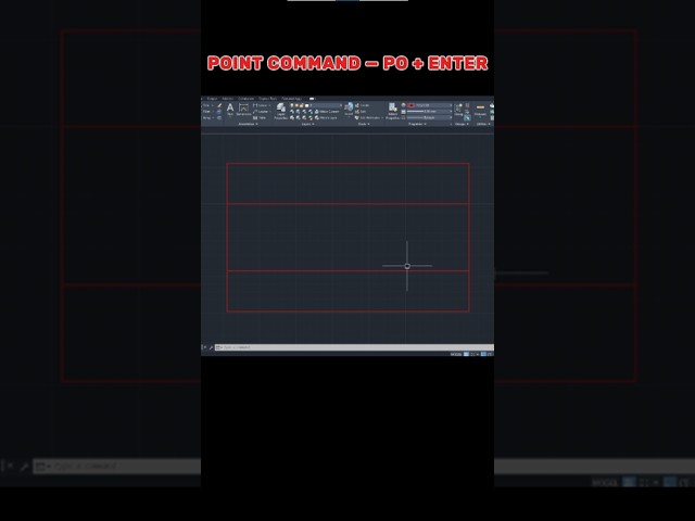 The Fastest Way to Place Points in AutoCAD #autocad #autocadshortcuts #autocadtutorial #caddesign