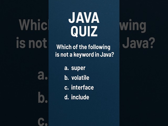 Java Challenge — Can You Answer This? #java #oraclecertified #javaquestions