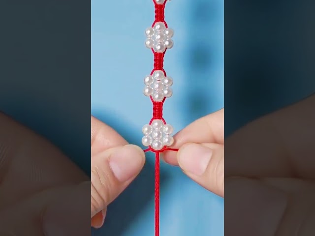 ✨ Create a Beautiful Pearl Macrame Bracelet! ✨
