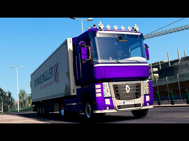 Transporting Pork | Renault Magnum | Euro truck Simulator 2 Gameplay