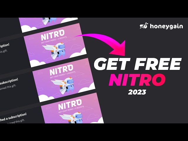 How To Get Discord Nitro for Free Using Honeygain – 2023!!
