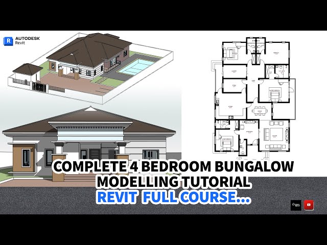 Autodesk Revit Architecture 2024 Full Beginner's Tutorial