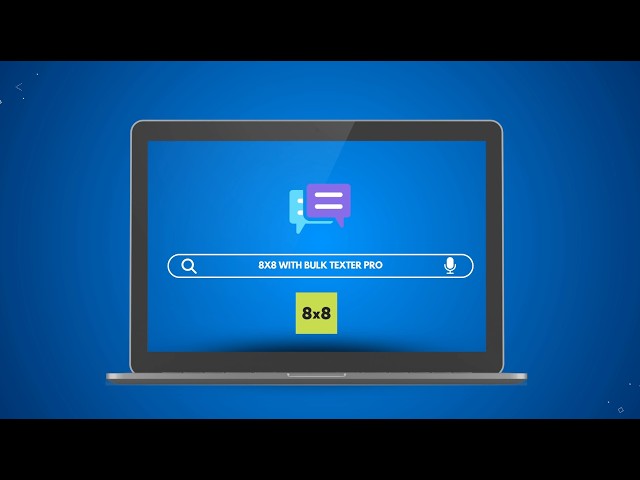 8x8 Bulk Texting & Mail Merge: No API Setup Required