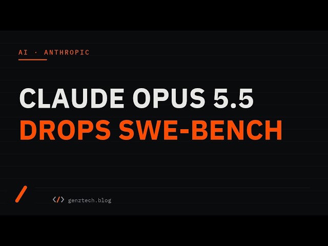 Claude Opus 5.5 Led With Terminal-Bench, Not SWE-bench