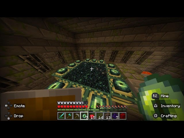 Minecraft into the end Minecraft but you can Morph into mobs pt8