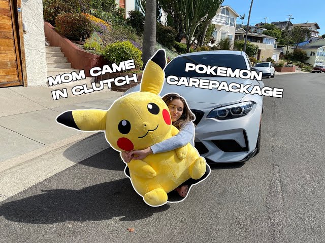 MOM CAME IN CLUTCH WITH THE POKEMON CARE PACKAGE!