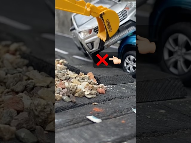 Hyundai creta rescue by jcb #shorts # #automobile #toys #diecast
