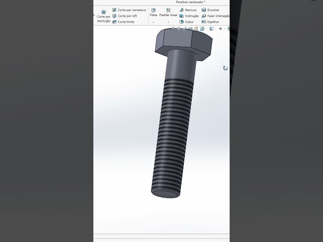 🔩 Do you know how to make a thread in SolidWorks?