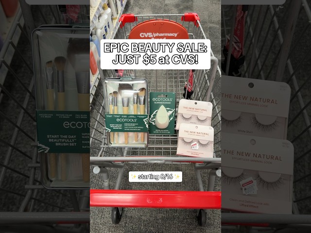 $30 in MAKEUP for just $5 at CVS! π³