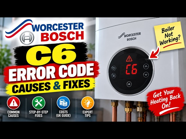 Worcester Bosch C6 Error Code Guide | Boilers2Go