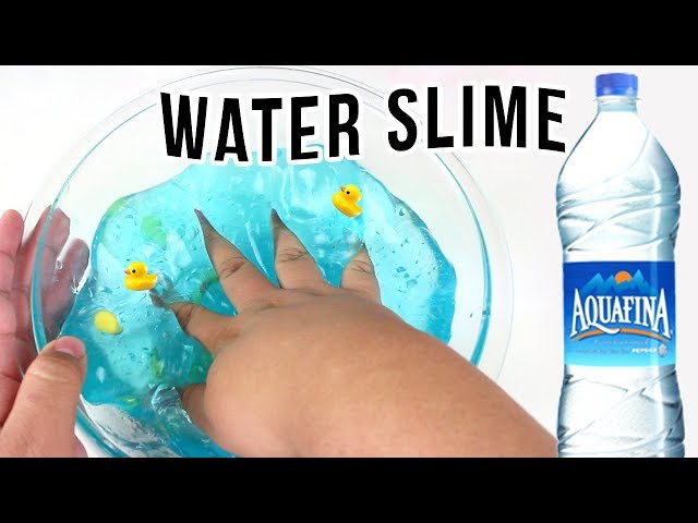 HOW TO MAKE WATER SLIME!!! 💦 INSTAGRAM SLIME TRENDS!!! 💦 DIY JIGGLY SLIME!!! 💦