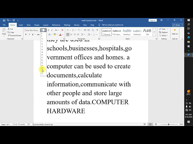 Can You Turn This Into a Professional Document Part 1 Text Formatting