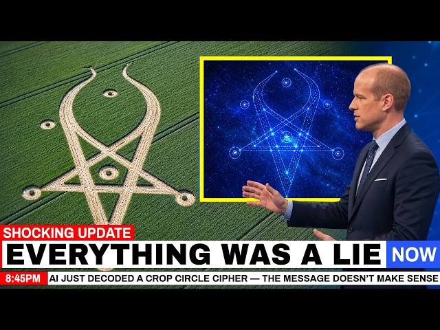 AI Just Decoded a Crop Circle Cipher — The Message Doesn’t Make Sense