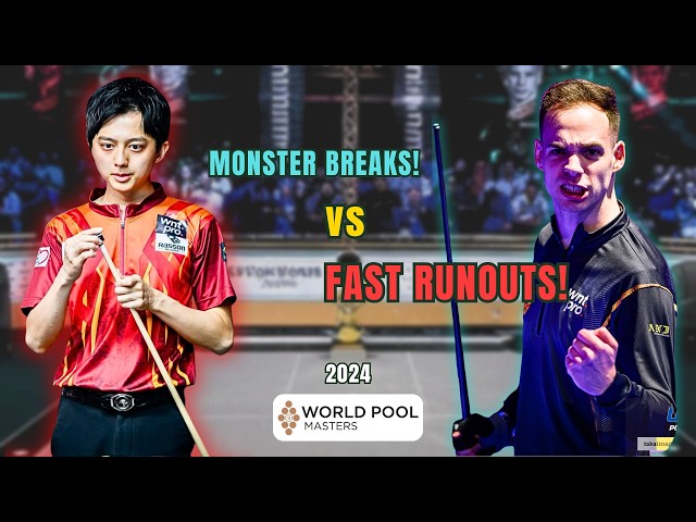 MONSTER BREAKS & FAST RUNOUTS! | Joshua Filler vs Ko Pin Chung | 9-Ball | World Pool Masters