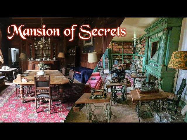We discovered an UNTOUCHED Mansion In France | everything is left behind