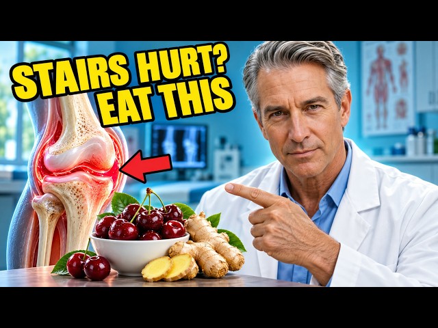 Seniors Over 60: Stairs Hurt? These 5 Foods Take The Edge Off