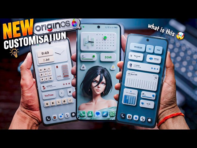 BRAND NEW 😯 OriginOS 6 Best Customisation 🤩 | For Vivo & iQOO users #vivo #originos6