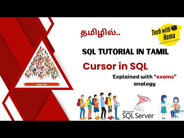 Cursor in SQL | SQL Cursors | Cursors in SQL | SQL in Tamil | Tech with Hema | #sql #sqlintamil