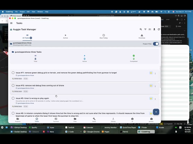 Fixing a couple GitHub bugs in one shot with CodeFrog