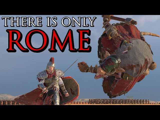 100% Historically Accurate Romans in Warhammer 3.