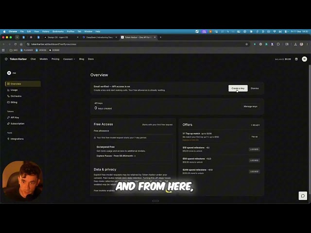 Get DeepSeek V4.1 Flash API access for free instantly.