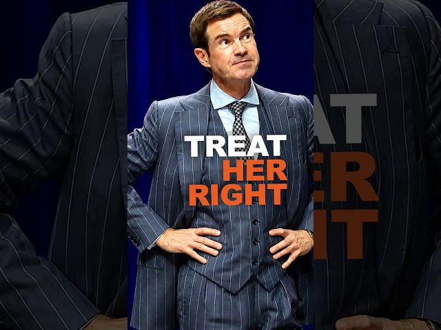 "My man takes me for granted!" #jimmycarr #crowdwork #hecklers #standupcomedy