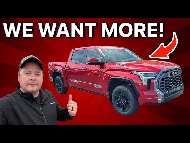 This 2026 Toyota Tundra Configuration Is PERFECT 