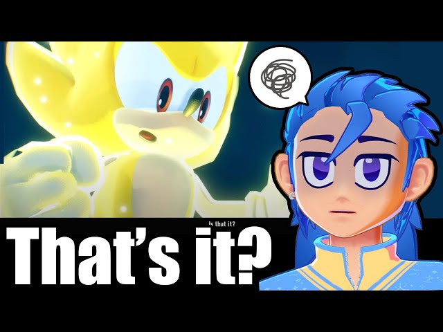 Sonic Frontiers Doesn't End Well