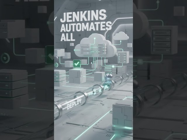 Why Every DevOps Team Uses Jenkins 🤖 #jenkins  #cicd  #devopstutorial  #devops