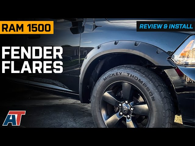 2009-2018 RAM 1500 Pocket Style Fender Flares Review & Install