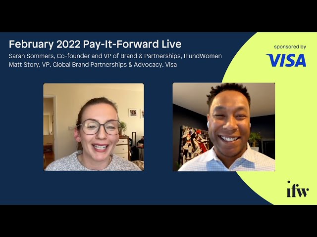 Pay-It-Forward February 2022 with Visa