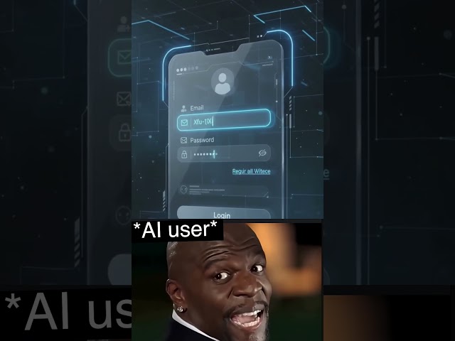 🔥 Futuristic Animated Login Page | AI Website UI Animation | #Shorts #coding #memes #coder