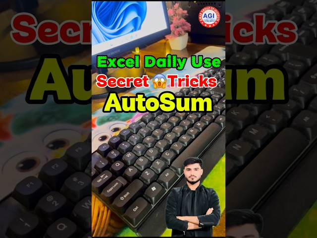 Most Excel Users Don't Know This AutoSum Trick! 😱