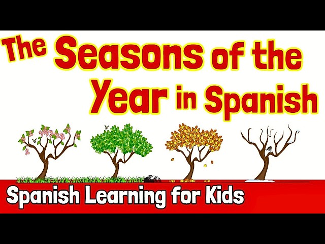 The Seasons of the Year in Spanish