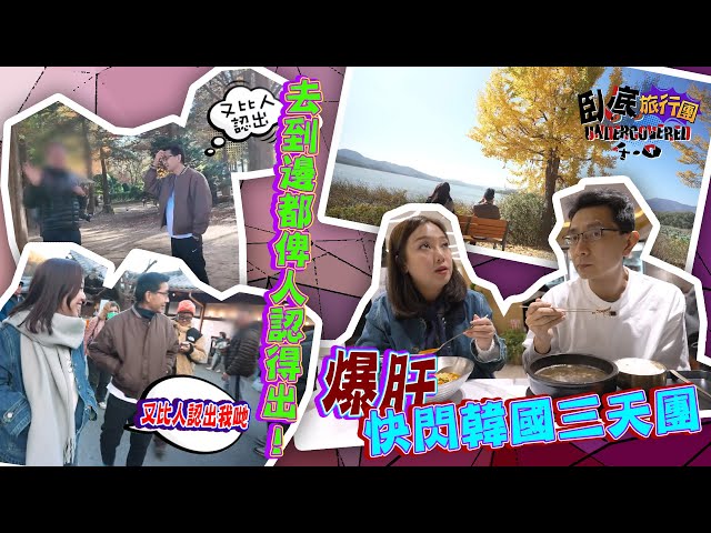 《臥底旅行團4.0》EP4：爆肝快閃韓國三天團。阿正、妹頭喺韓國去到邊都俾人認得出！食完人蔘雞會係咁放屁？｜李尚正 阿正｜盧頌恩 妹頭｜HOY 77