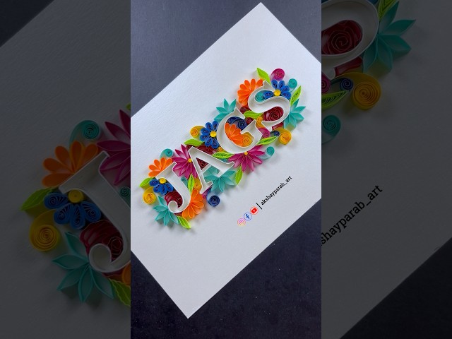 JAGS Paper Quilling Art | #DIY Quilling Art Kit | Easy #Quilling #Tutorial