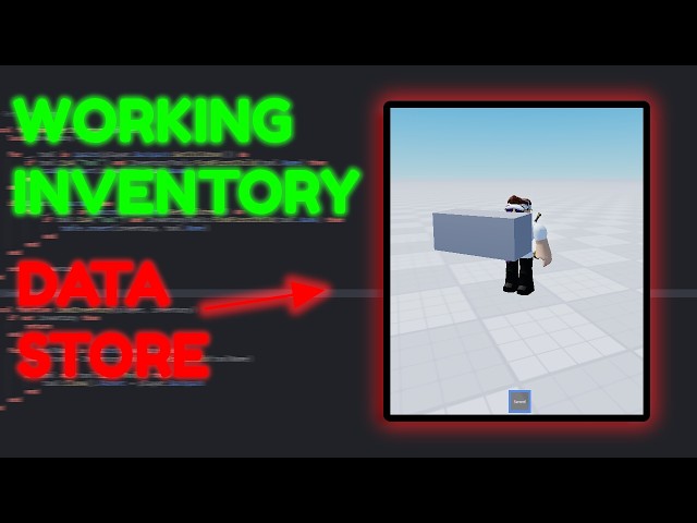 How to script a WORKING INVENTORY DATASTORE!