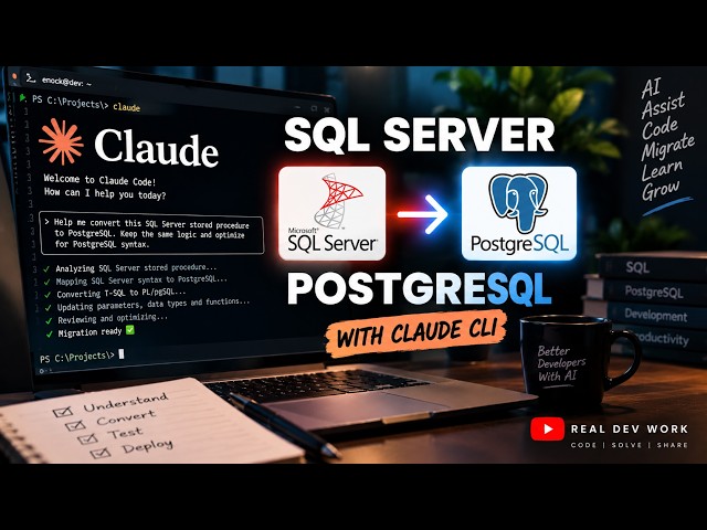 Using Claude CLI to Migrate SQL Server Stored Procedures to PostgreSQL