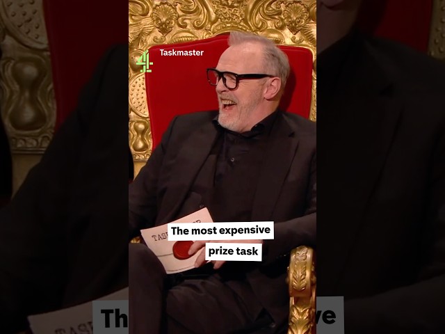 Ania Magliano builds one of the most expensive prize task submissions ever #Taskmaster #AniaMagliano
