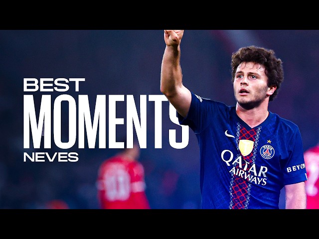 João Neves - His Best Moments at PSG | Until 2031 ❤️💙