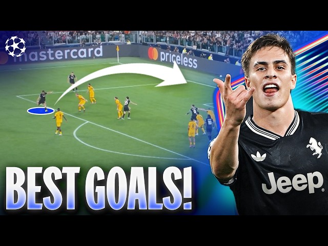 Best Champions League LEAGUE PHASE Goals 2025/26