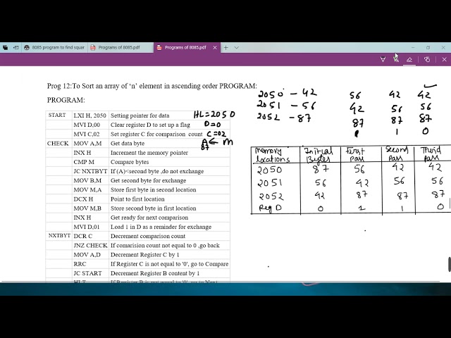 8085 Programming Example Part3