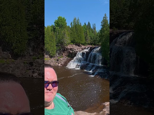 Goosebury Falls, northern MN, ROCK family vacation