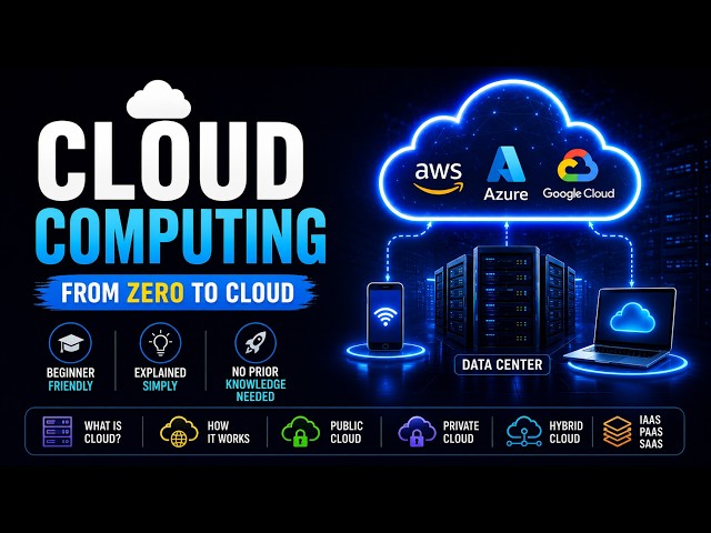 Cloud Computing Explained for Beginners | From Zero to Cloud 🚀☁️