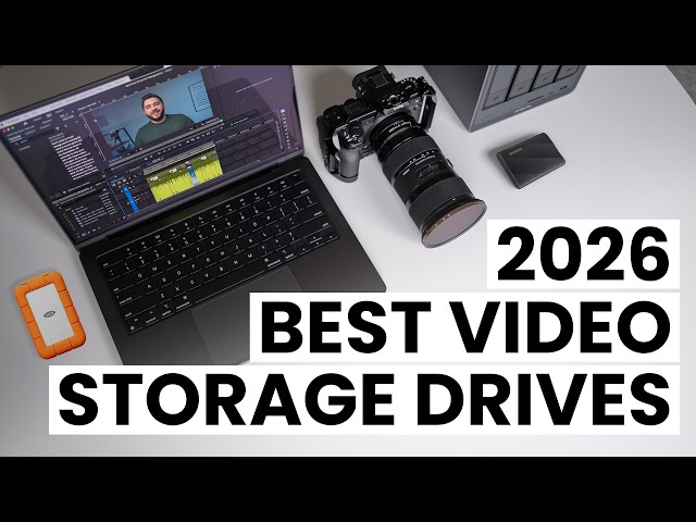 BEST Storage Drives for Videographers | 2026