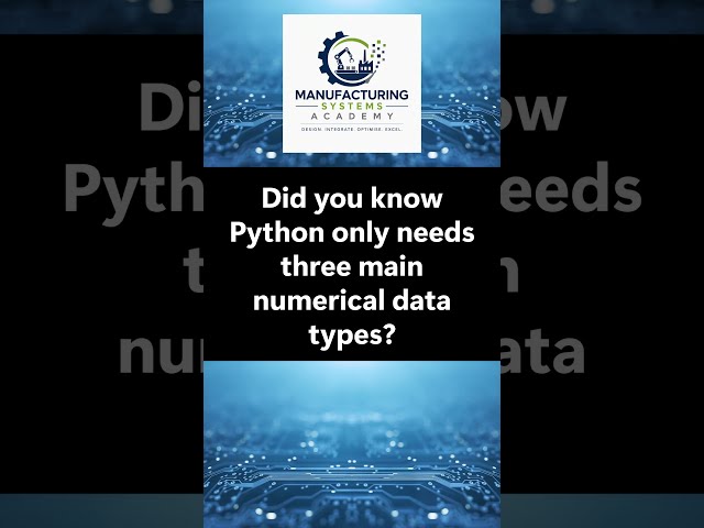 Python Numerical Data Types in 2 Minutes