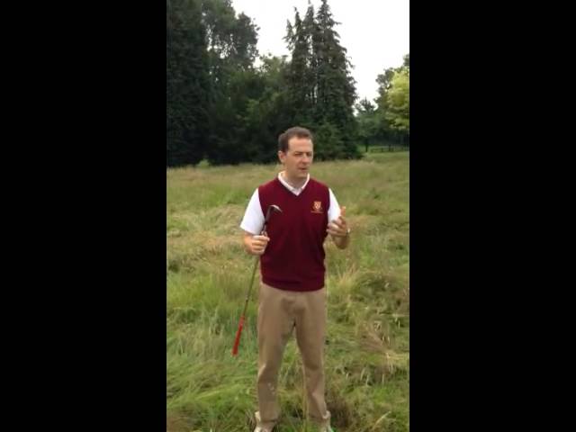 Playing a shot from thick rough - 60 second tip